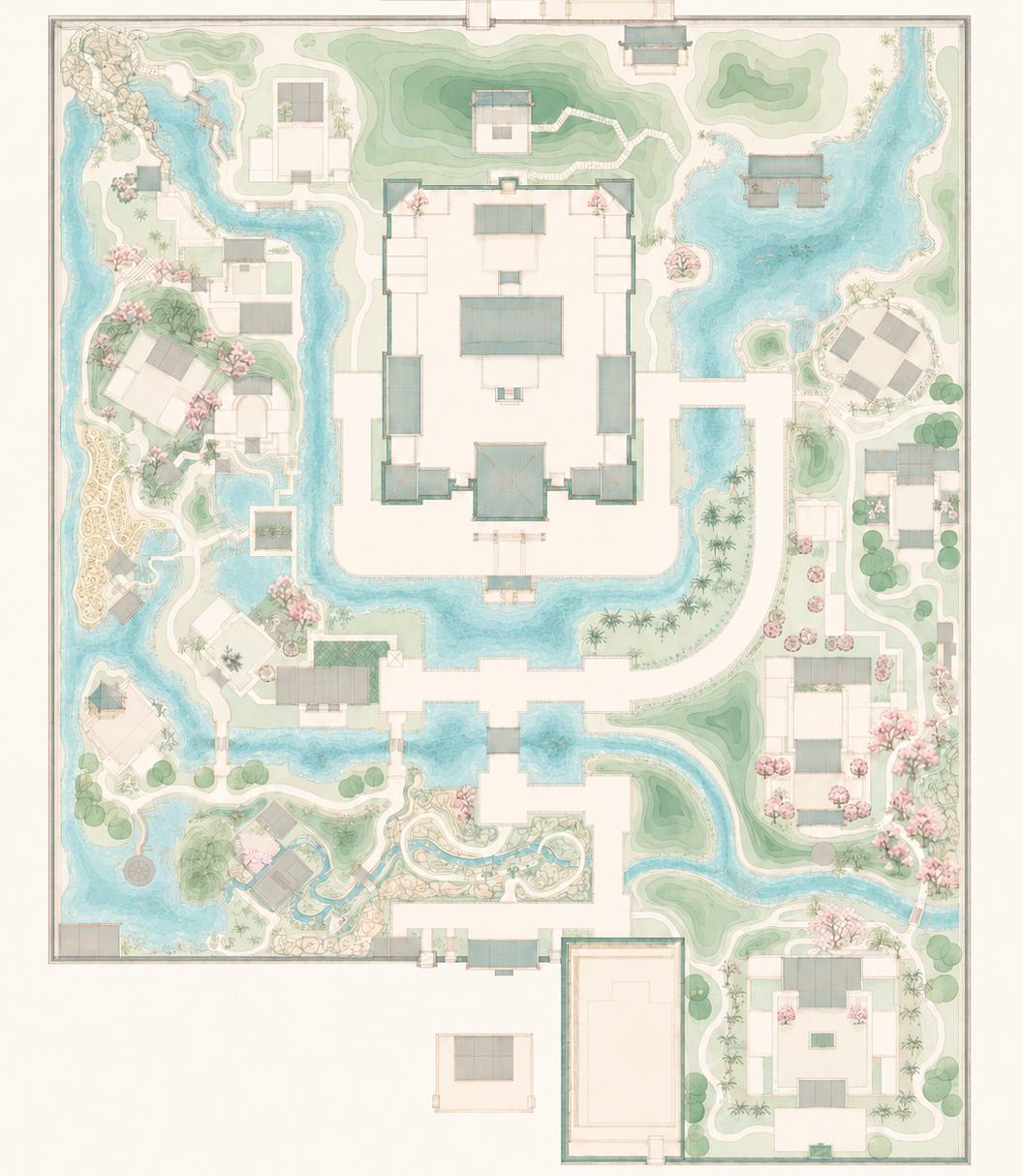 大观园地图